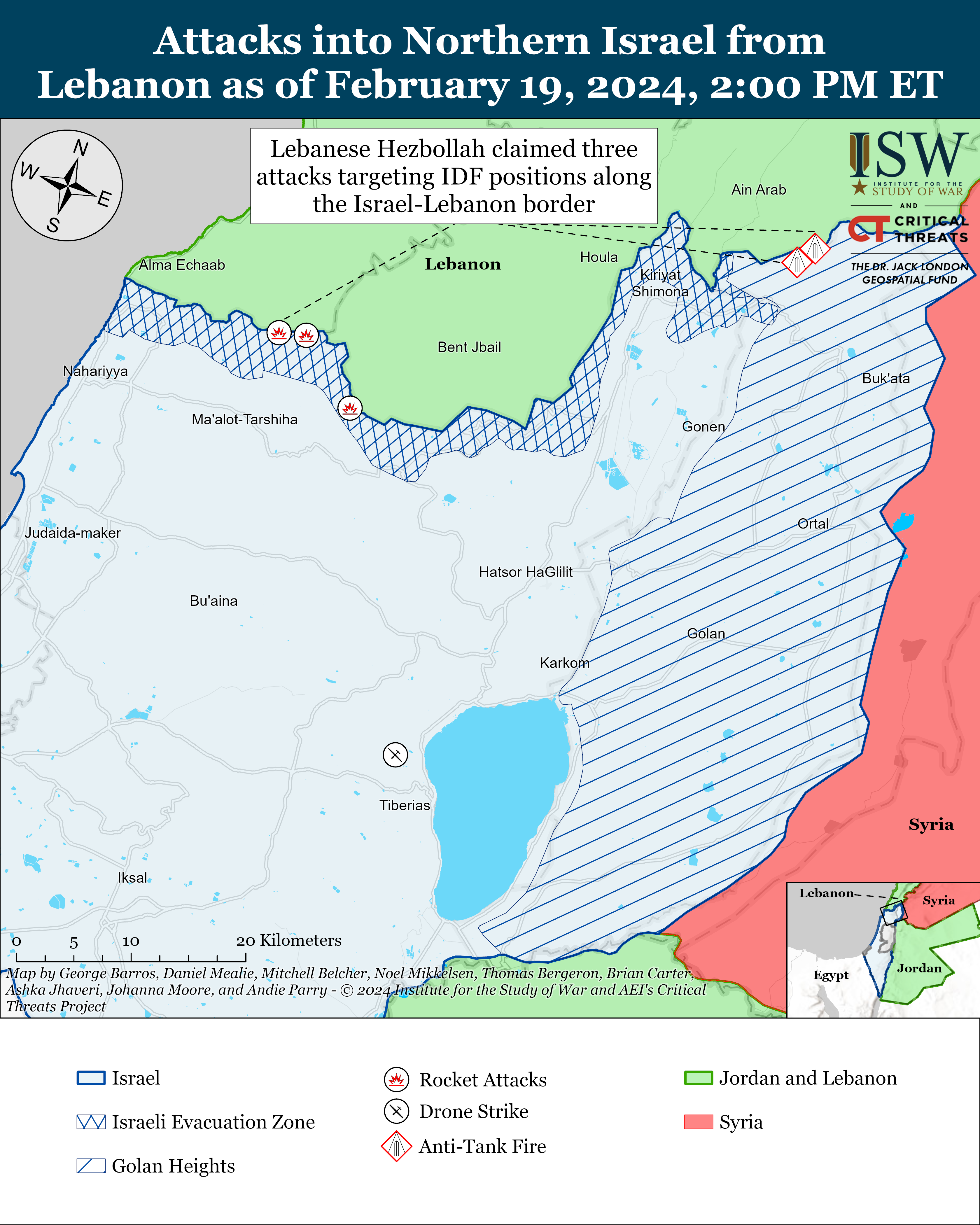 ISW Blog: Iran Update, February 19, 2024